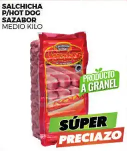 Merco Sazabor salchicha p/hot dog oferta