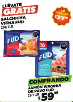 Merco Fud salchicha tipo viena oferta