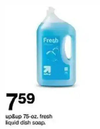 Up&up fresh liquid dish soap