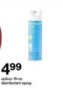 Target up&up disinfectant spray oferta
