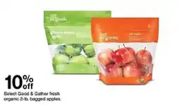 Target Select Good & Gather fresh organic oferta