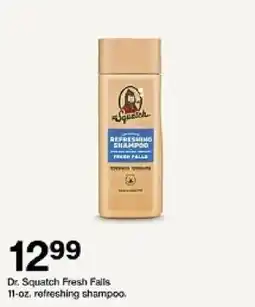 Target Dr. Squatch Fresh Falls oferta