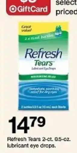 Target Refresh Tears lubricant eye drops oferta