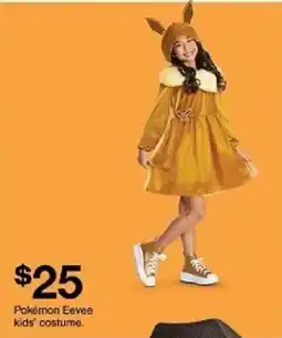 Target Pokemon Eevee kids' costume oferta
