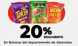 HEB Takis Ruffles Nacho Cheese oferta