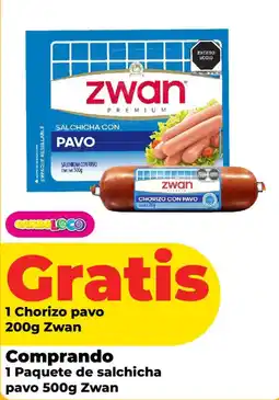 HEB Zwan chorizo con pavo oferta