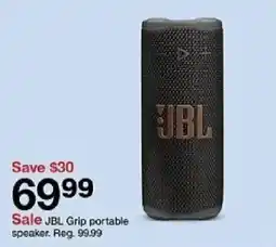 Target Jbl grip portable speaker oferta