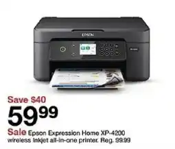 Target Epson Expression Home XP-4200 oferta