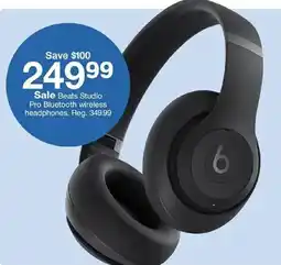 Target Beats studio pro bluetooth wireless headphones oferta