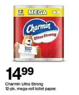 Target Charmin Ultra Strong oferta