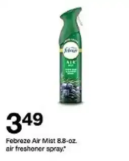 Target Febreze Air Mist oferta