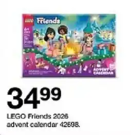 Target lego friends advent calendar oferta