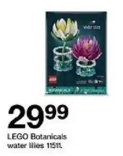 Target lego botanicals water lilies oferta