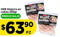 HEB HEB Mojarra en cubos oferta