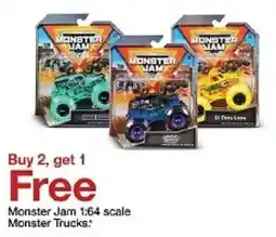 Target Monster Jam Monster Trucks oferta