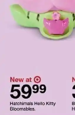 Target Hatchimals Hello Kitty Bloomables oferta