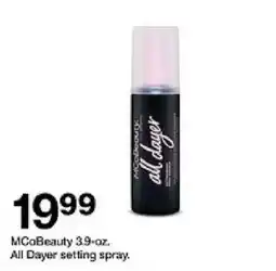 Target MCoBeauty All Dayer setting spray oferta