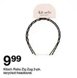 Target Kitsch Rabs Zig Zag 2-pk. oferta