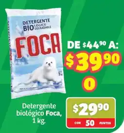 Soriana Híper Foca detergente biológico oferta