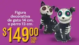 Soriana Híper Figura decorativa de gato o perro oferta