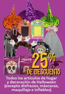 Soriana Híper artículos de hogar y decoración de Halloween oferta