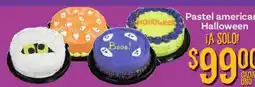 Soriana Híper Pastel american Halloween oferta