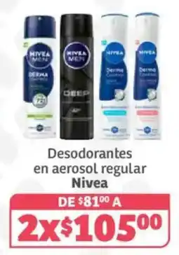 Soriana Híper Nivea Desodorantes en aerosol regular oferta