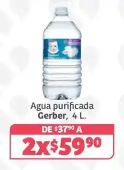Soriana Híper Gerber agua purificada oferta