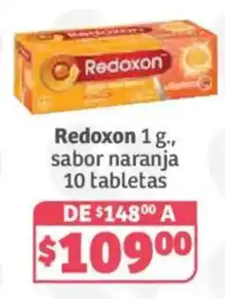 Soriana Híper Redoxon 1 g, sabor naranja oferta