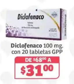 Soriana Híper Diclofenaco oferta
