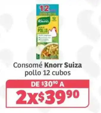 Knorr consomé suiza pollo 12 cubos