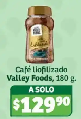 Valley Foods café liofilizado