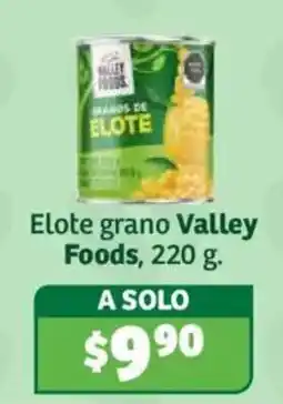Soriana Híper Valley Foods Elote grano oferta