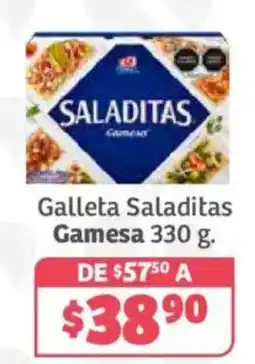 Soriana Híper Galletas Saladitas Gamesa oferta