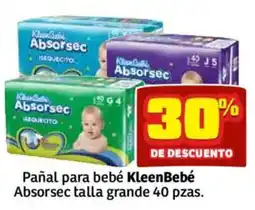 Soriana Híper KleenBebé Absorsec oferta