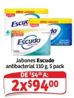 Soriana Híper Escudo Jabones antibacterial oferta