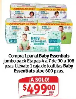 Soriana Híper Baby Essentials pañal oferta