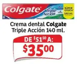 Soriana Híper Colgate Crema dental Triple Acción oferta