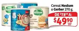 Soriana Híper Cereal Nestum o Gerber oferta