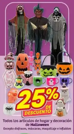 Soriana Híper Todos los artículos de hogar y decoración de Halloween oferta