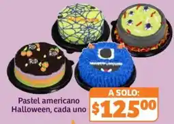 Soriana Híper Pastel americano Halloween oferta
