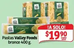 Soriana Híper Pastas Valley Foods oferta