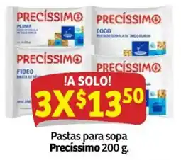 Soriana Híper Precíssimo Pastas para sopa oferta