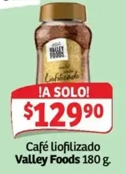 Soriana Híper Valley Foods Café Liofilizado oferta