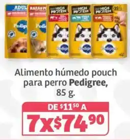 Soriana Híper Alimento húmedo pouch para perro Pedigree oferta