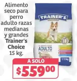 Soriana Híper Trainer's Choice oferta