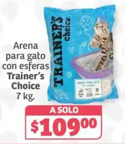 Soriana Híper Trainer's Choice arena para gato con esferas oferta