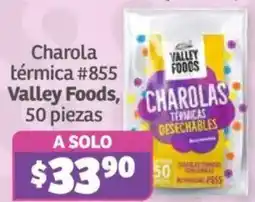 Soriana Híper Valley Foods charolas térmicas desechables oferta