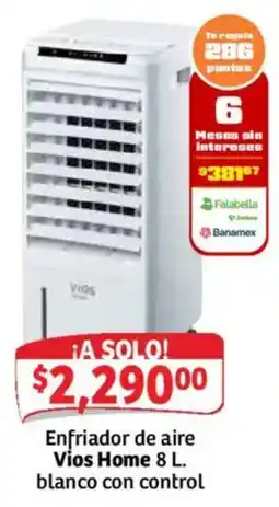 Soriana Híper Vios Home Enfriador de aire oferta