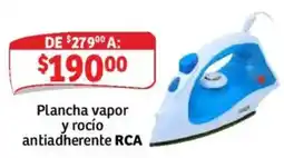 Soriana Híper RCA Plancha vapor y rocío antiadherente oferta